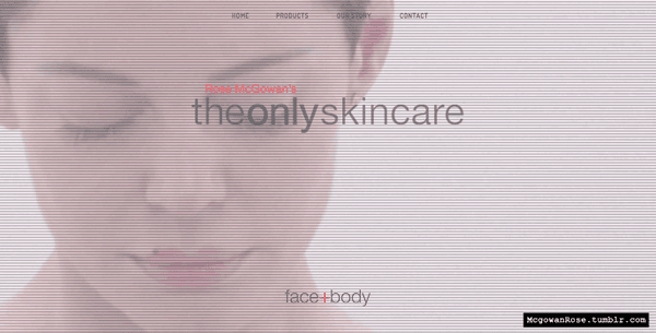 The Only Skin Care by Rose McGowan