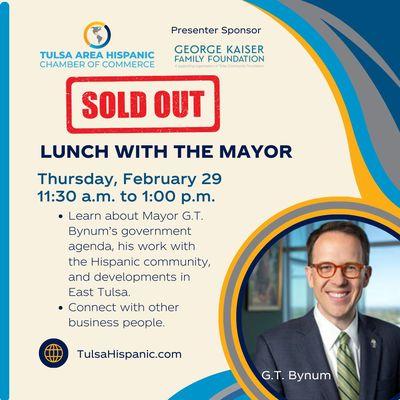 Networking luncheon offered by the Tulsa Area Hispanic Chamber of Commerce