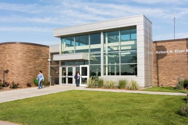 Dr. Robert H. Kiser Building, Main Entrance