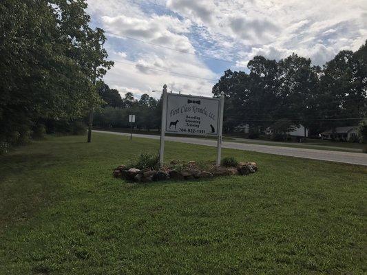 Sign from the road