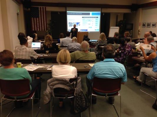 Daniel Bornstein, Esq founding partner speaking at a free event at Oakland Association of Realtors (OAR) on local rent control