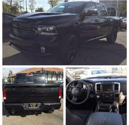 2016 DODGE RAM BLACK TOP PACKAGE