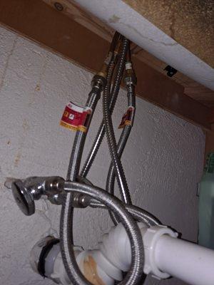 Plumbing ,( faucets replenishment )