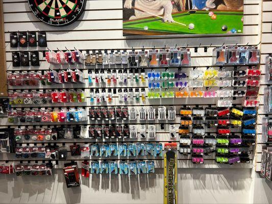 Alkar carries a wide selection of darts. Make sure you try before you buy.