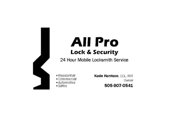 All Pro Lock & Security