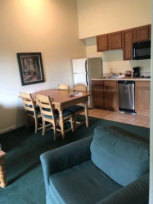 Kitchen dining area