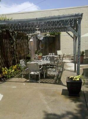 Relax and dine with friends on T-Bone's outdoor patio.