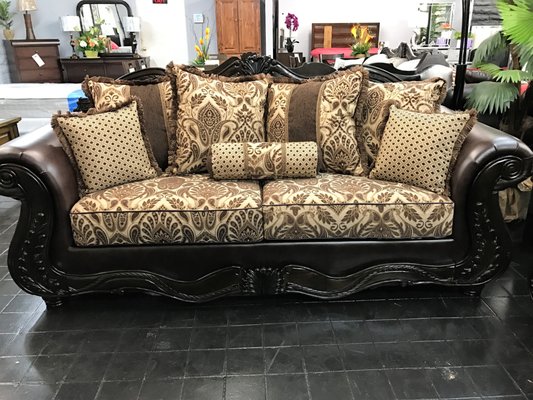 Custom antique style sofas!