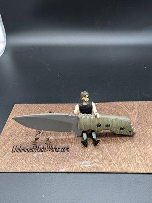 Custom field knife By ATTN2DETAIL