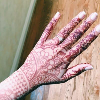 amazing bridal mehendi by Rehma!!