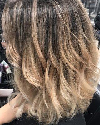 Highlight balayage