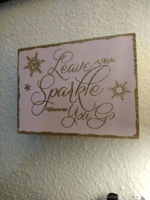 Leave A Little Sparkle