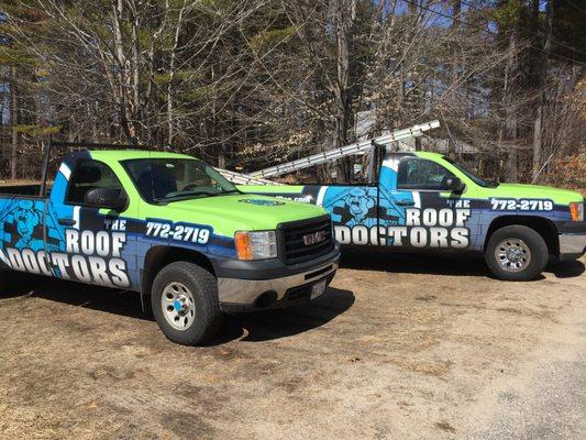 Roof Truck Wrap