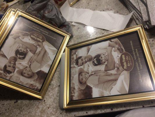 Dollar store picture frames!!!!!