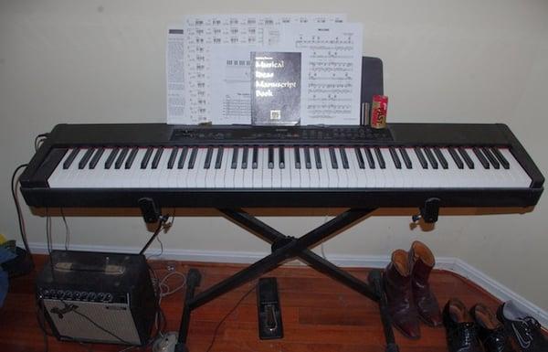 I bought this Piano at Music Barn over 10 years ago.