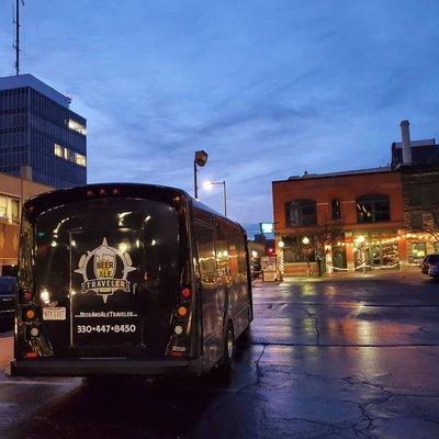 A night out in Canton, enjoying fine dining and craft beer.