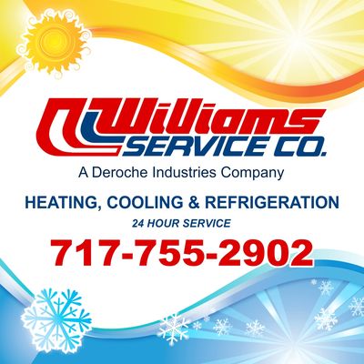 HVAC by Williams Service Company.