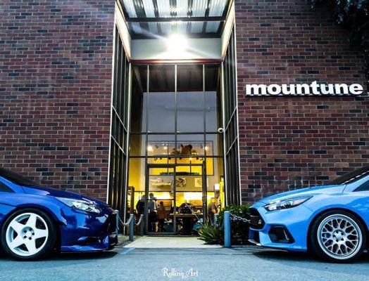 Main entrance to the Mountune USA showroom in Carson, Ca.