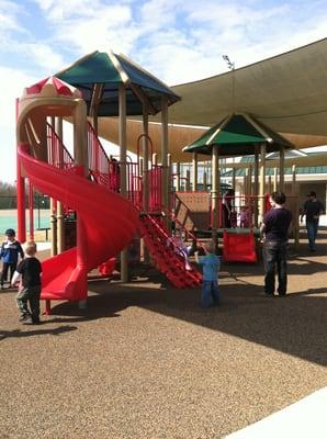 Covered playground