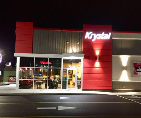 New Krystal concept on Shallowford Rd.