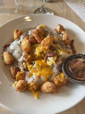 Breakfast bowl? Love the cheese curds on top!