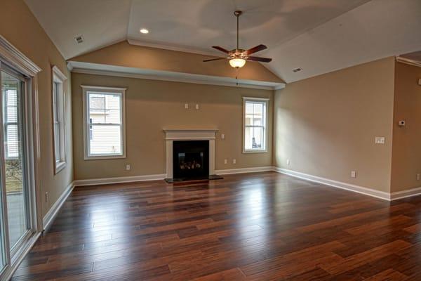 Hardwood flooring installation. Tarin Woods in Wilmington, NC