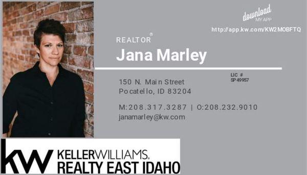 Jana Marley- Keller Williams Realty