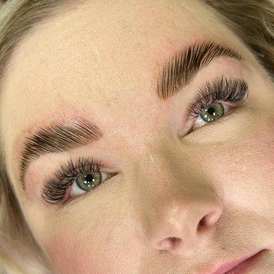 Brow lamination