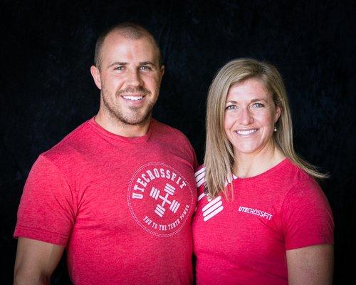 Ute Crossfit Owners, Coaches, Husband and Wife dream team.