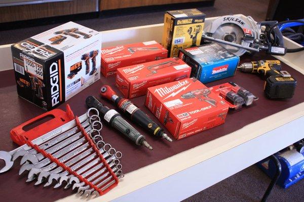 We sell and sell new and used tools!