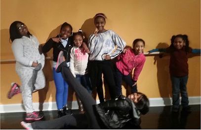 After Hip Hop class fooling around