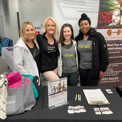 We had the best time showcasing Jazzercise at the UCA Women's Health Fair!