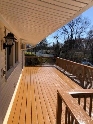 Deck Repair and Stain