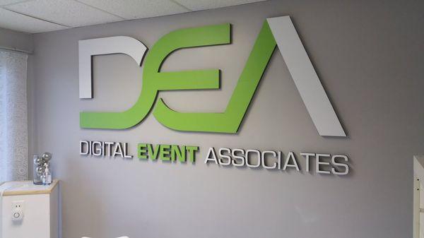 Wall Logo - 3D sign for DEA