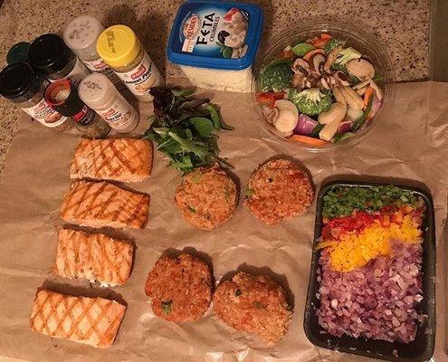 Let's Get Fit! Meal preparation..