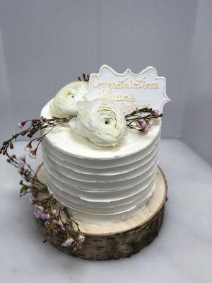 Engagement cake