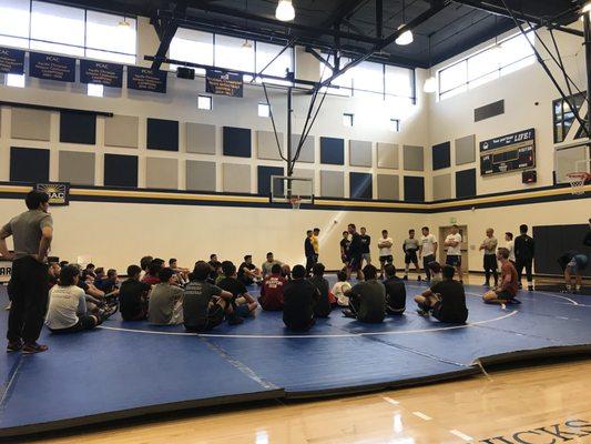 1st Annual LPC Wrestling Camp. July 31-August 2, 2018. Coach Arsen is a great coach & easy to talk to. Thank you!