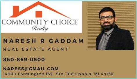 Naresh R Gaddam - Community Choice Realty