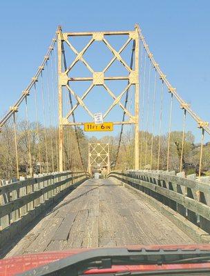 Beaver Town One Lane Bridge