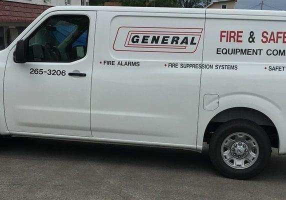 General Fire service van