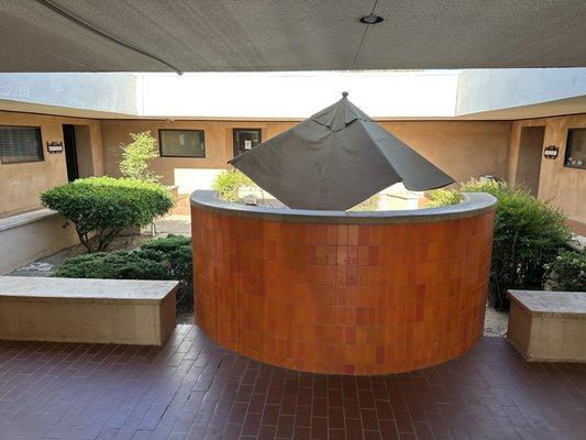 Courtyard entrance.