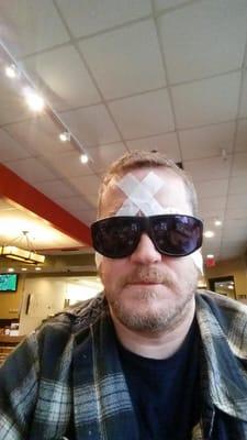 Right now I am either Ray Charles, Stevie Wonder, Cyclops, or any other X-men Fantastic staff at Advanced Laser Vision & Surgery