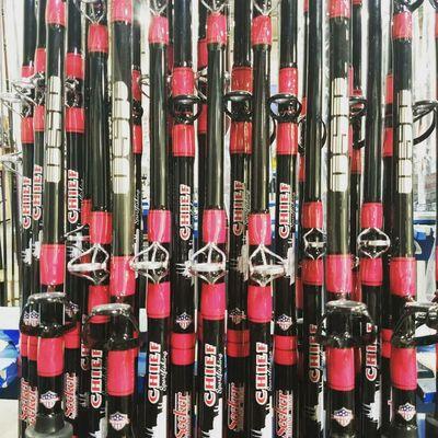 Boat rods for Chief Sportfishing