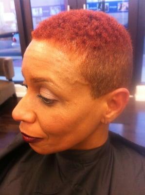 Natural color, cuts, and styles for natural hair clients!