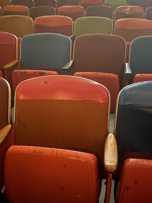 Colorful seats