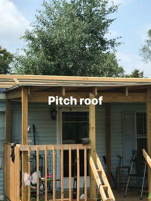 Pitched roof