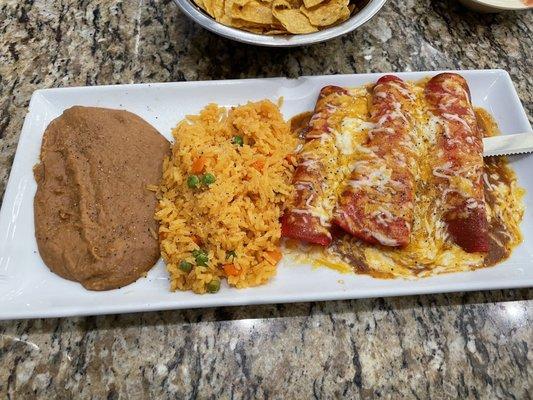 Enchiladas Rojas