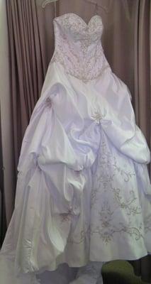 We can also do wedding dress and special occasion dress alterations