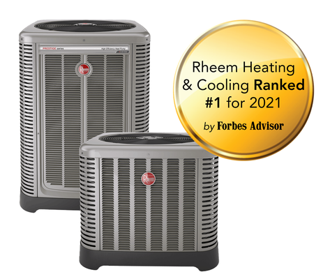 We are proud to be Rheem Pro Partners! Ranked #1 Heading & Cooling in 2021!