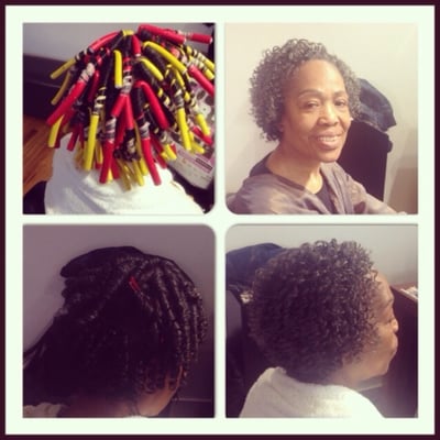 Rod Set done by Jami'a/Kauthari's visions of style! come see me! www.kautharisvisions.com